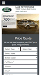 Mobile Screenshot of landroverencino.net